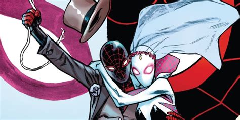 Spider Man How Did One Realitys Miles Morales And Gwen Stacy Get Married
