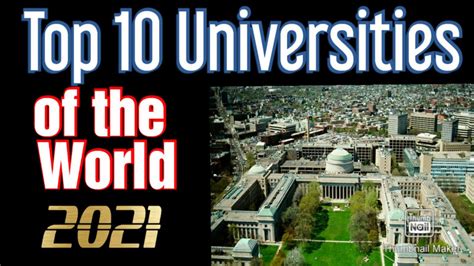 Pradip Timsina Top 10 Universities Of The World Qs Rankings 2021