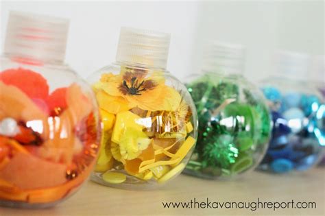 Jul 20, 2015 · rainbow sensory bottle directions mix the hair gel with the watercolor. Mini Rainbow Sensory Bottles