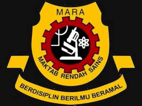 The mara junior science college (malay: Lagu MRSM - Maktab Rendah Sains Mara - YouTube