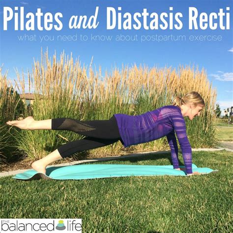 Pilates And Diastasis Recti The Balanced Life