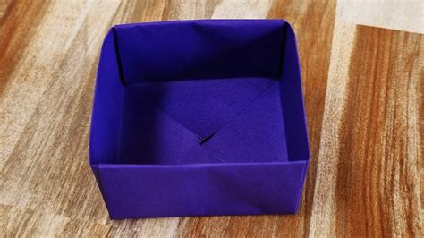 Masu Box Origami Instructions Youtube