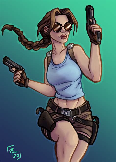 Artstation Lara Croft