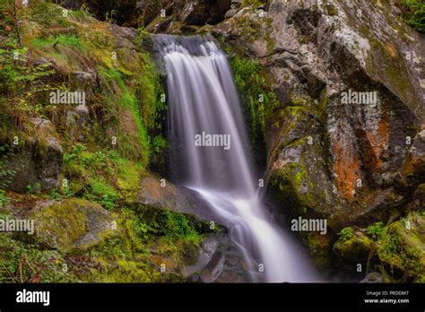 Triberg Waterfalls In The Black Forest Stock Photo Alamy
