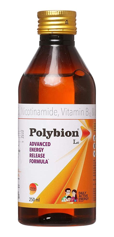Buy Polybion Lc Syrup 250ml Online At Low Prices In India