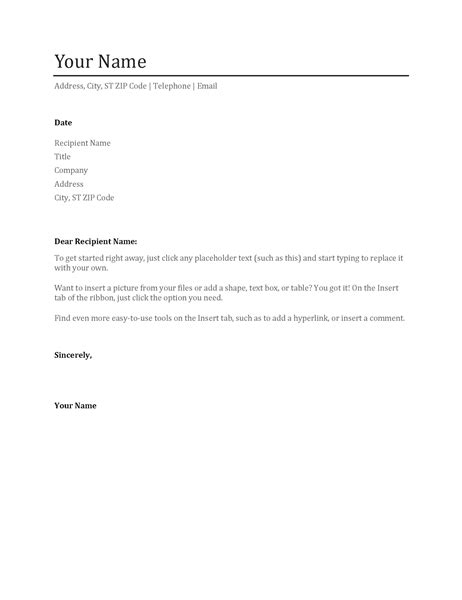 You can do this with the appearance and layout. CV Cover letter