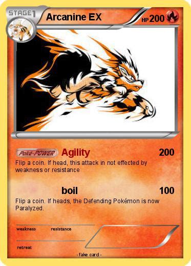 Pokémon Arcanine Ex 27 27 Agility My Pokemon Card