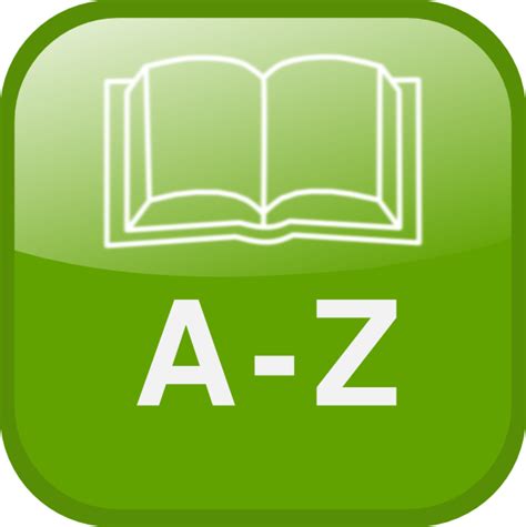 A To Z Directory Icon Clip Art at Clker.com - vector clip art online ...