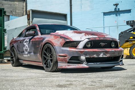 Rust Wrapped Mustang Is Certainly Unique The Mustang Source