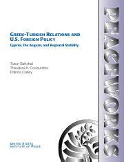 Greek Turkish Relations And Us Foreign P Pdf Greek Turkish Relations