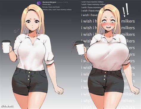 Rule 34 1girls Blonde Hair Blush Bouncing Breasts Breast Expansion Breasts Coffee Cup English