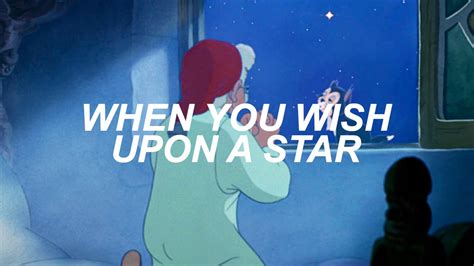 Disneys Pinocchio When You Wish Upon A Star Lyrics Youtube