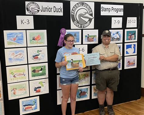 Conservation Through The Arts Junior Duck Stamp Contest Winner Fort