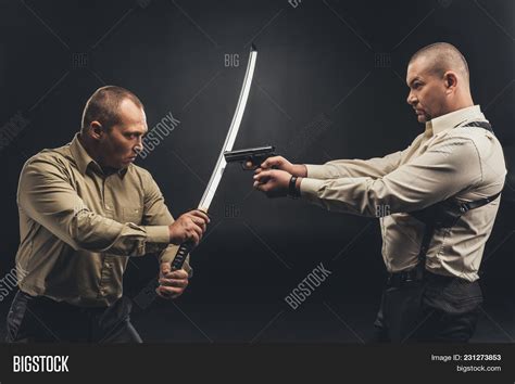 Side View Men Fighting Image And Photo Free Trial Bigstock