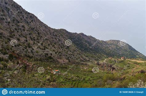 Balaa Gorge Sinkhole Geological Wonder In Mount Lebanon Stock Photo