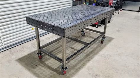 Welding Table 40 X 80 Fully Fabricated Weld Tables Texas Metal Works