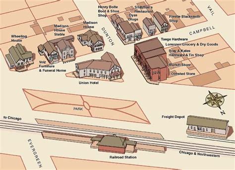 Virtual Downtown Arlington Heights Map Classes And Programs
