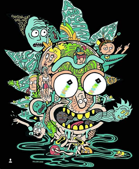 16 Amazing Rick And Morty Weed Wallpapers