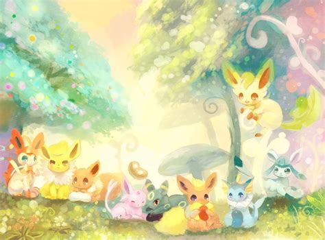 Eevee Evolutions Wallpapers Eevee Evolutions Wallpaper The Best Porn