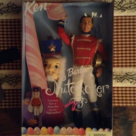 New Barbie Nutcracker Ken As Prince Eric Doll With Mask 1731405825