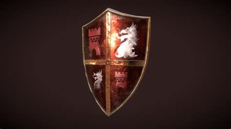 Asset00 Medieval Shield Download Free 3d Model By Margot