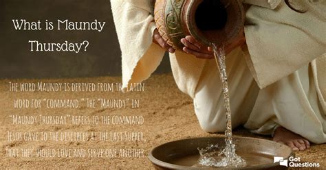 Let us celebrate the occasion of. What is Maundy Thursday / Holy Thursday? | GotQuestions.org