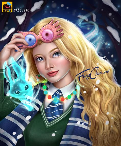 Luna Lovegood Harry Potter By Phung Pung By Metitart On Deviantart