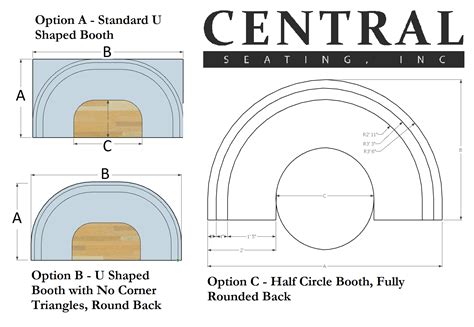 U Shaped Restaurant Booth Seating Explained
