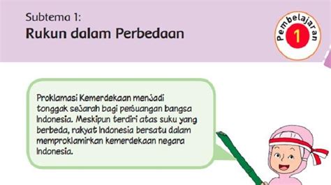 Kunci Jawaban Tema 2 Kelas 6 Halaman 3 4 6 Dan 7 Pembelajaran 1