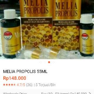 Melia Propolis Ml Original Shopee Indonesia