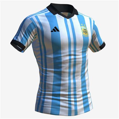 la camiseta de la selección argentina para jugar el mundial de qatar 2022 se filtraron los