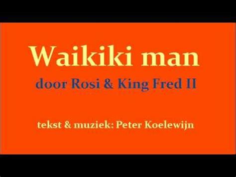 Waikiki man(1974) — bonnie st. Waikiki man - 2011 (door Rosi & King Fred II / cover ...