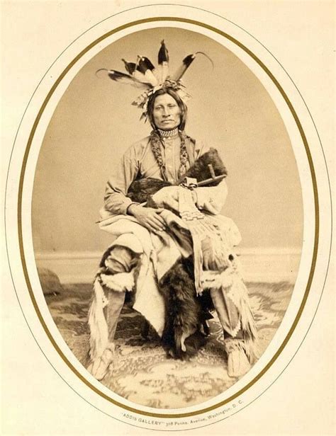 Jumping Thunder Yankton Sioux Chief 1867 Native American History