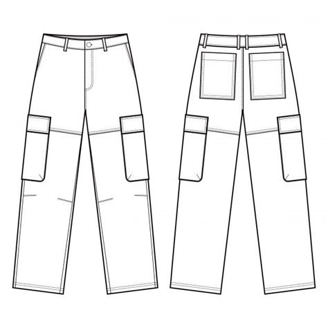 How To Draw Cargo Pants At How To Draw