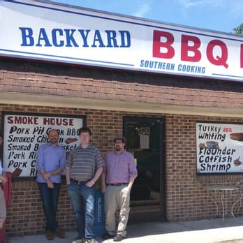 Brined for 24 hrs, dry rubbed in our signature spice mixture, slow smoked and finished on the grill with your choice of one of our housemade bbq sauces. Backyard BBQ Pit - 244 Photos & 570 Reviews - Barbeque ...