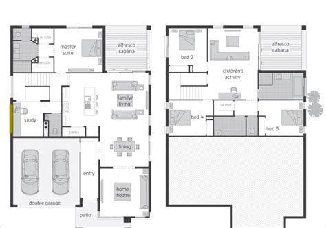 Floor Plan Friday Bedroom Acreage Home Split Level House Plans