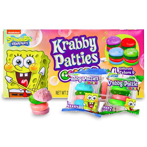Spongebob Squarepants Krabby Patties Candy Theater Pack