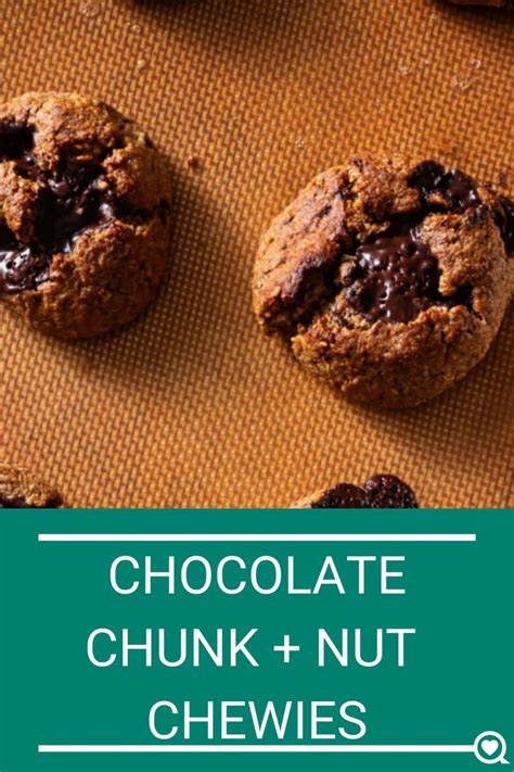 Chocolate Chunk And Nut Chewies Chewy Chewies Recipe Chocolate