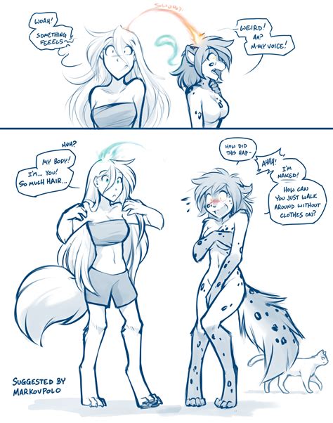 Body Swap Raine And Kat R Twokinds