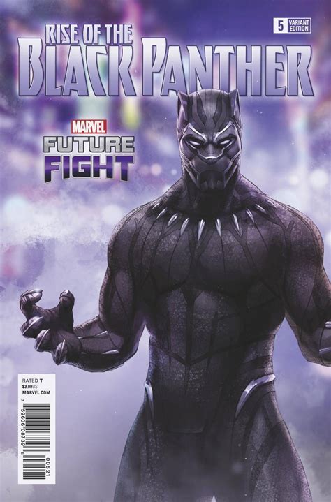 Rise Of Black Panther 5 Of 6 Game Variant Cover