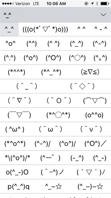 50 Cute Emoji Using Symbols To Show Your Creativity