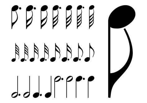 Musical Notes Set Download Free Vector Art Stock Graphics And Images