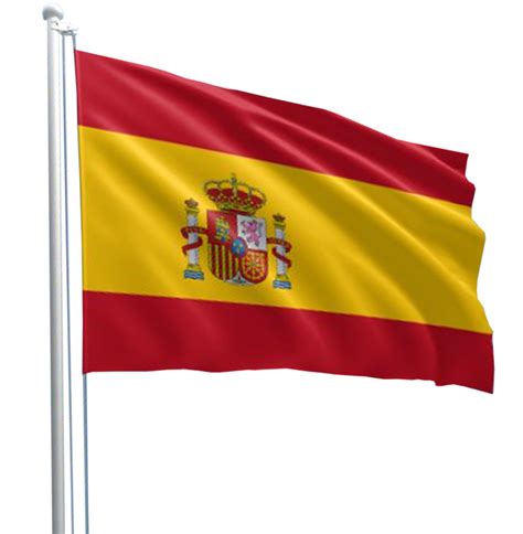 Religionen roman catholic 94%, other 6%. Spanish Flag on pole transparent image | Spanish flags