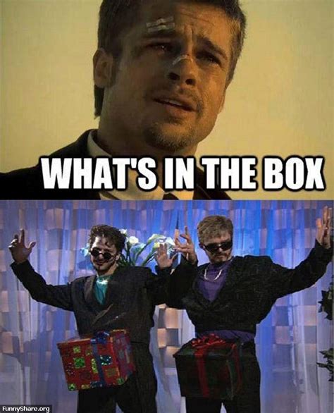 Whats In The Box Funny Meme Pictures Funny Memes Funny