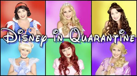Princesses In Quarantine A Disney Princess Parody Friend In Me