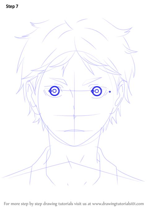 A simple cross lightly drawn in the center of the drawing is good enough to get your proportions correct while leaving you room to correct any mistakes you make. Learn How to Draw Koushi Sugawara from Haikyuu!! (Haikyuu ...