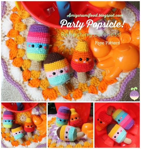 Party Popsicle Amigurumi Free Crochet Pattern ⋆ Crochet Kingdom