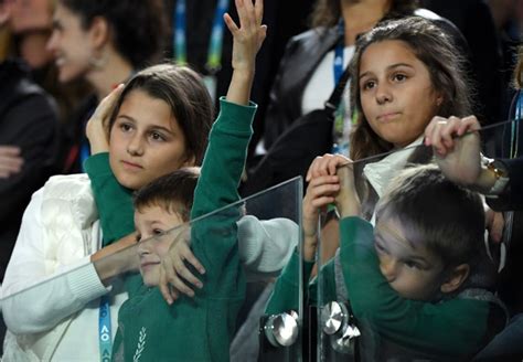See more ideas about federer twins, roger federer family, roger federer. PIX: Federer's children steal the show at Aus Open ...