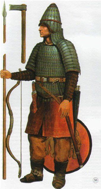 Ancient Magyar Warrior From The Sargat Culture Western Siberia 800bc