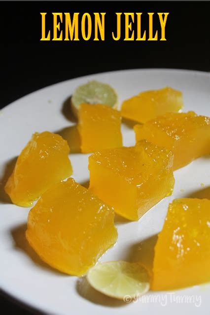 Lemon Jelly Recipe Fresh Lemon Jelly Recipe Yummy Tummy Lemon